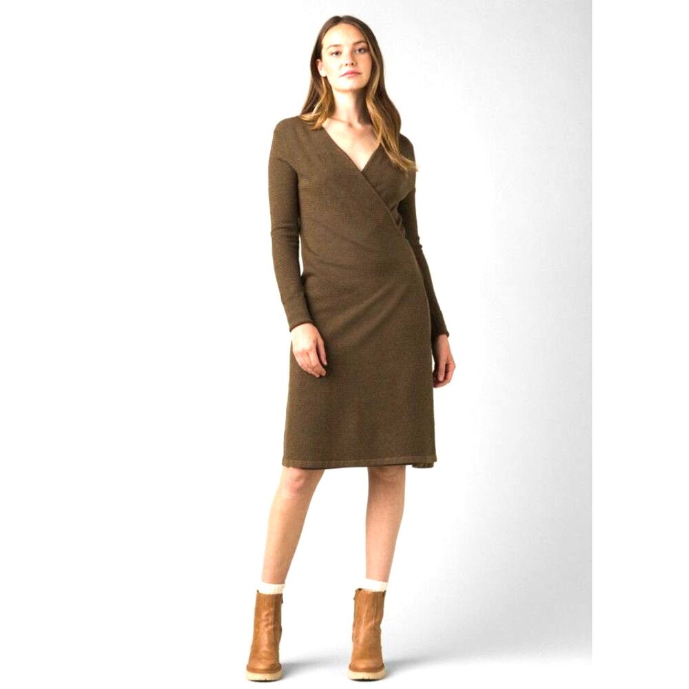 Ralph Lauren Brown Midi Dress